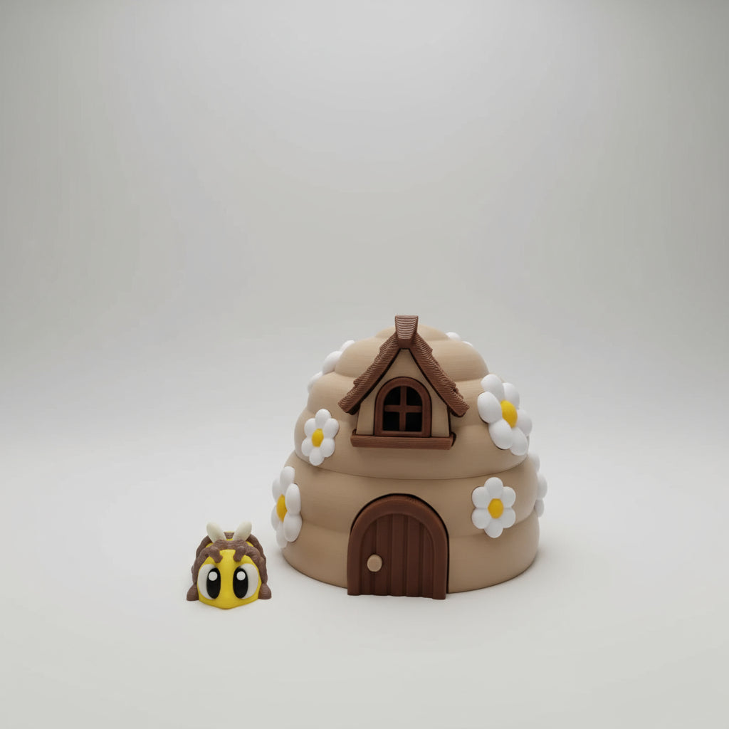 Ruche avec abeilles Ma boutique