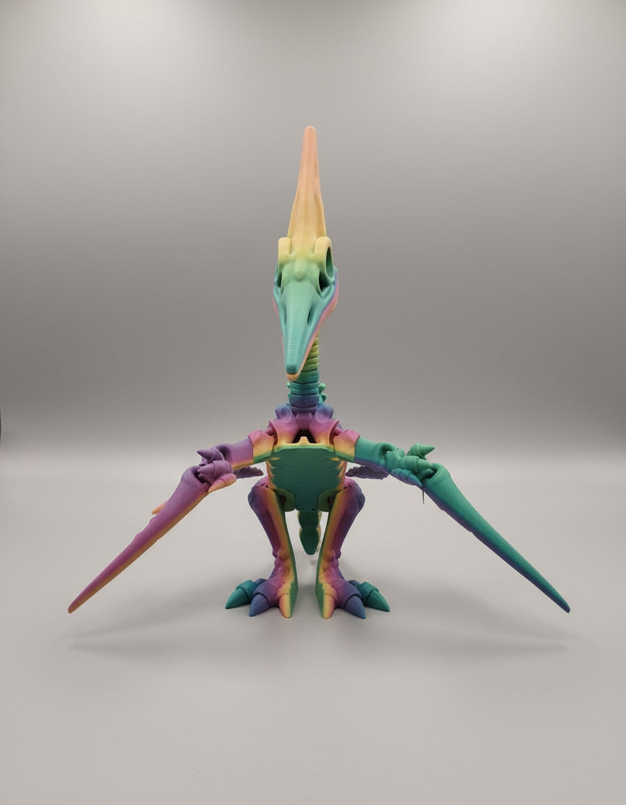 Flexi Pterodactyl articulé – Figurine dinosaure 3D en PLA (Taille L) Random Color Ma boutique
