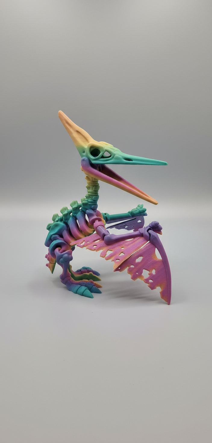Flexi Pterodactyl articulé – Figurine dinosaure 3D en PLA (Taille L) Random Color Ma boutique