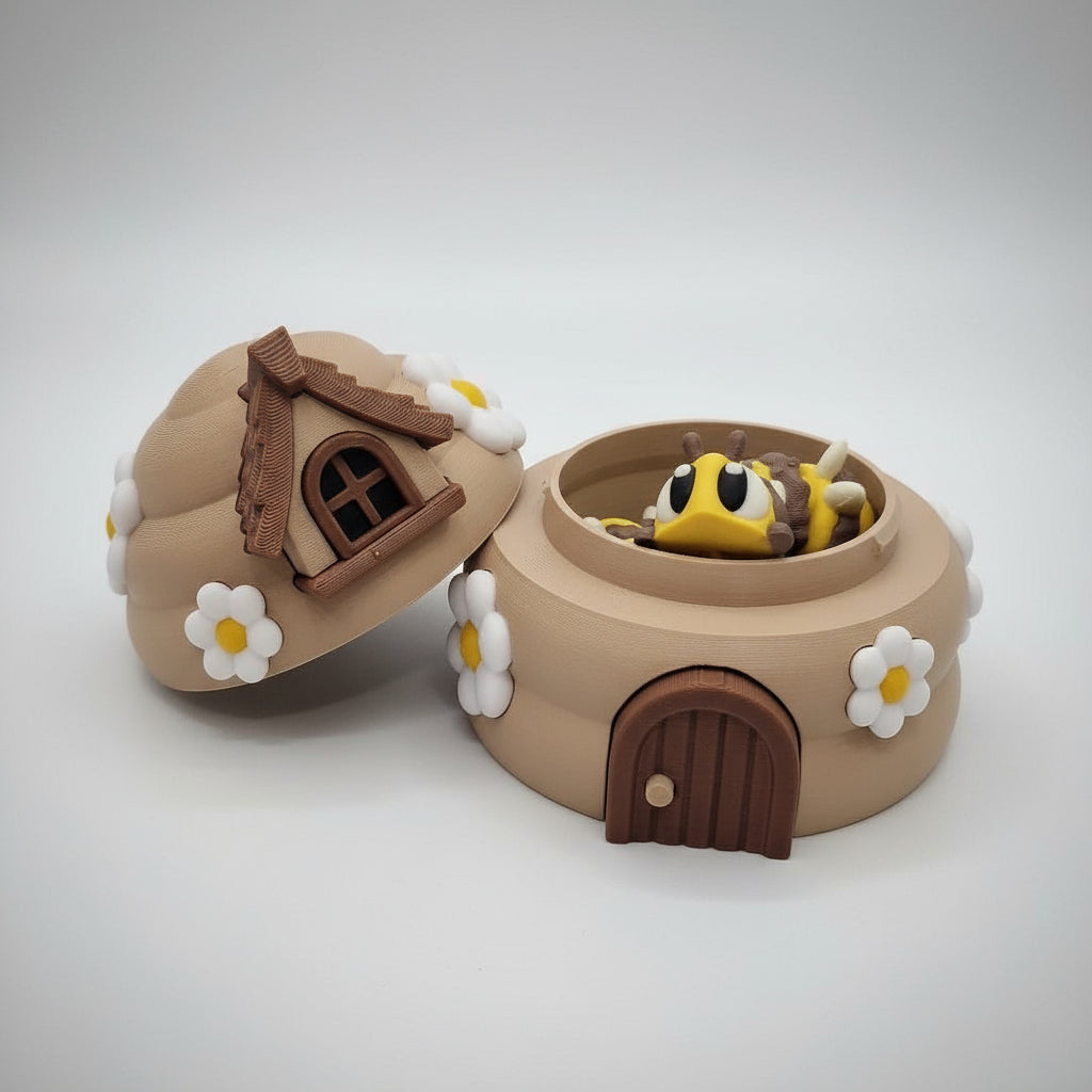 Ruche avec abeilles Ma boutique