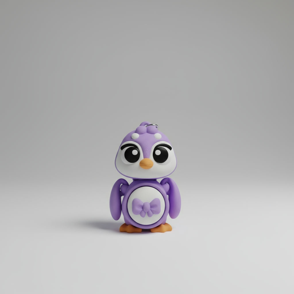 Penguin Clicker Porte-clés Fillament Wonders