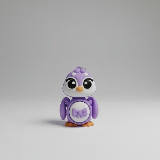 Penguin Clicker Porte-clés Fillament Wonders