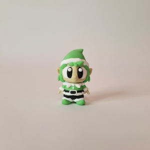 Articulated Elf Toy – Poseable 3D Printed Fantasy Figure | Christmas Elf Decoration | Fidget Collectible Toy