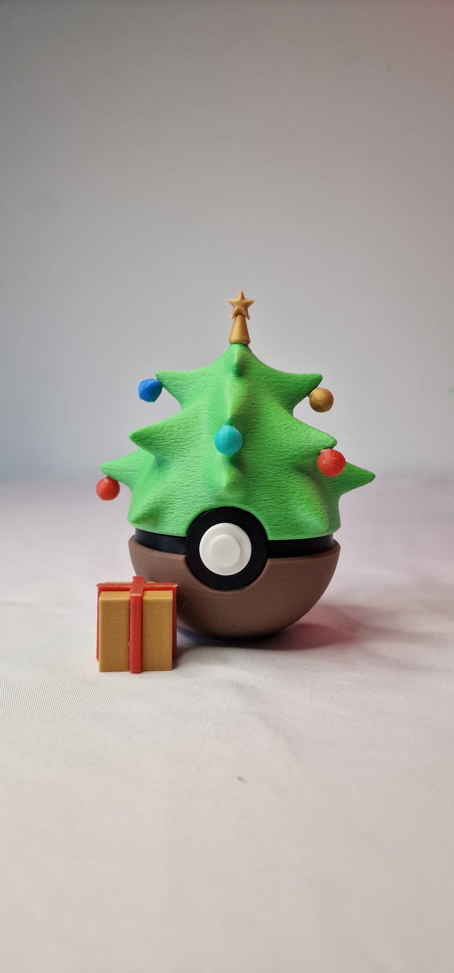 Pokeball Sapin 3D – Boule de Noël Pokémon, Décoration Fait Main, Cadeau Geek, Figurine Pokémon, Impression 3D Ma boutique