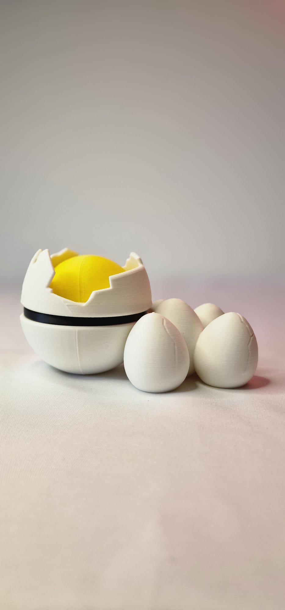 Pokeball Exeggcute 3D – Figurine Pokémon, Boulle de Collection, Cadeau Fan Pokémon, Décoration Geek, Impression 3D Fait Main Fillament Wonders