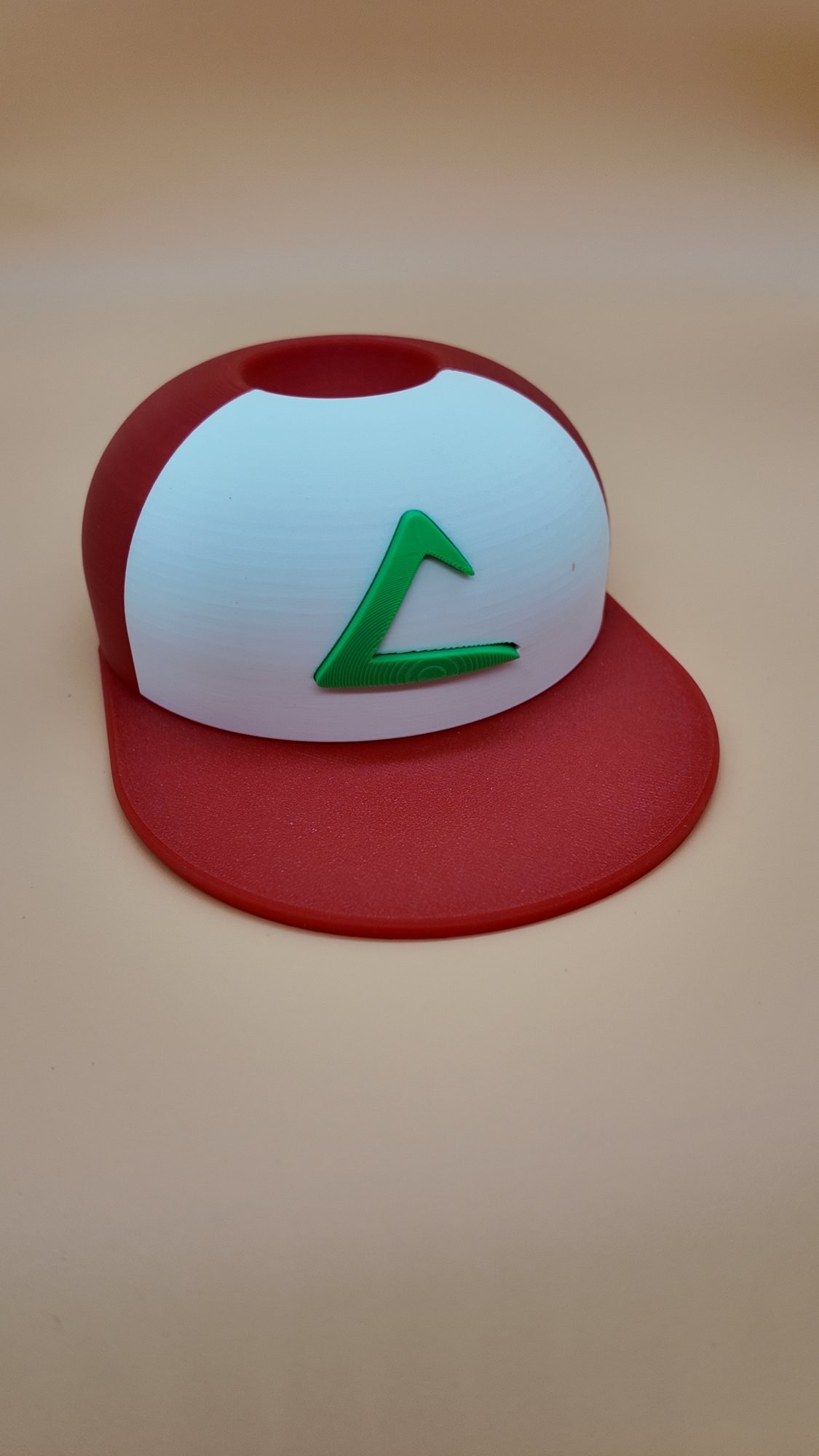 Ash's Cap Pokéball Stand – 3D Printed Pokéball Display Holder
