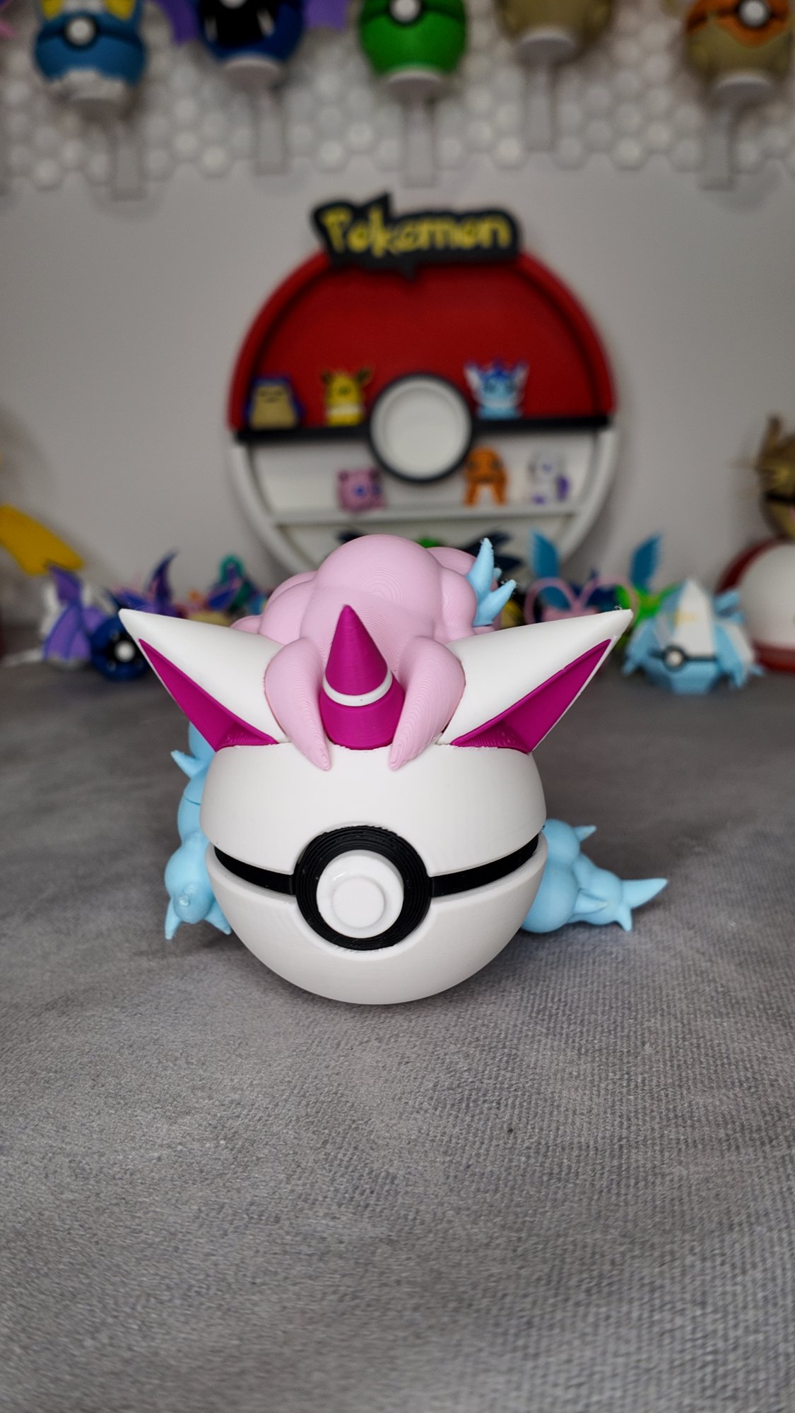 ✨ Galarian Ponyta Ball #0077 – Figurine 3D à collectionner